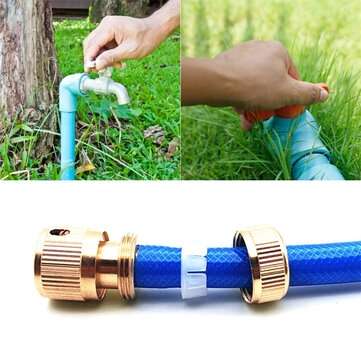 4 Points Water Tap Connector 1/2 inch Park Water Pipe Joints High Pressure Quick Connectors For Hous