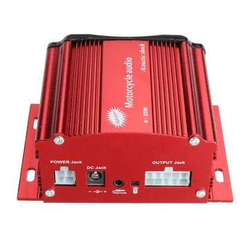 4 Speaker Amplifier System Remote Control Audio with bluetooth Function For ATV Motorcycle