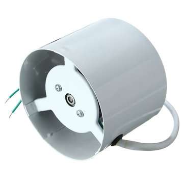 4" Inline Duct Booster Fan Air Exhaust Home Blower Grow Vent Ventilator Kitchen Ventilation Fan