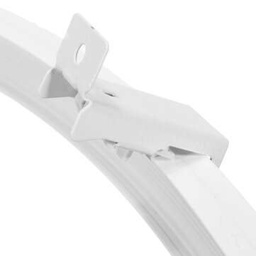 4.5 Meter Cuttable Bendable Curtains Track Rail for Straight Bay Windows Ca... (TYPE2: SIDECLAMPING)