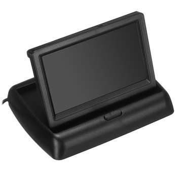 4.3 Inch Car Folding Digital Display 170 Car 4LED Car Rear View Camera
