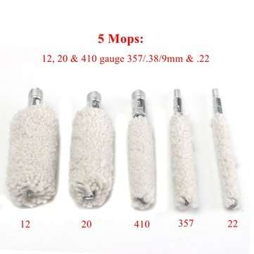 4.5-20mm Universal Barrel Shotgun Cleaning Brush Kit 12g Brush with Carrying Case