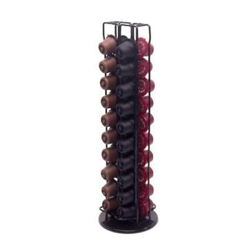 40 Chrome Coffee Capsule Holder Capsule Pods Holder Stand Dolce Coffee Station