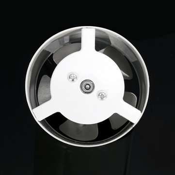 4`` Inline Duct Fan Booster Exhaust Blower Air Cooling Vent Metal Blade