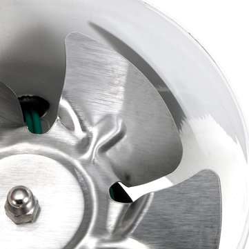 4`` Inline Duct Fan Booster Exhaust Blower Air Cooling Vent Metal Blade