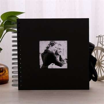 40 Pages Photo Album Memo Book Paste DIY Scrapbook Valentines Day Wedding Gifts (NUMBER: 3)