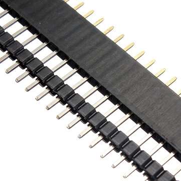 40 Pin 2.54mm Male Female SIL Socket Row Strip PCB Connector