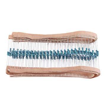 4000pcs 1/4W 470 ohm Resistor +/- 1% ROHS1/4w 470R ohm Metal Film Resistors / 0.25W Watt Color Ring