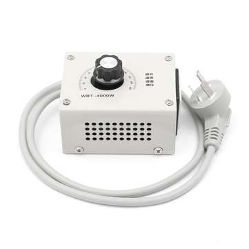 4000W AC 220V Variable Voltage Controller for Fan Speed Motor Temperature Dimmer