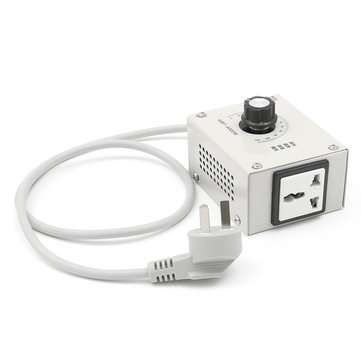 4000W AC 220V Variable Voltage Controller for Fan Speed Motor Temperature Dimmer