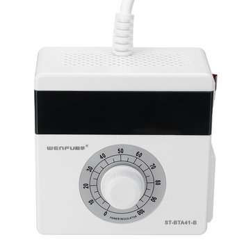 4000W AC 0-220V Adjustable Voltage Controller For Fan Speed Motor Temperature Control