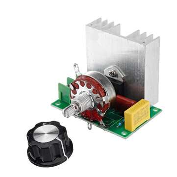 4000W SCR Electronic Voltage Regulator Speed Controller Control Board Governor Dimmer High Power Mod