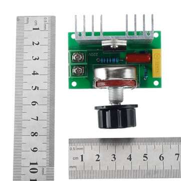 4000W SCR Electronic Voltage Regulator Speed Controller Control Board Governor Dimmer High Power Mod
