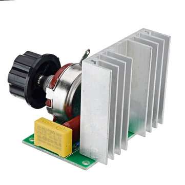 4000W SCR Electronic Voltage Regulator Speed Controller Control Board Governor Dimmer High Power Mod
