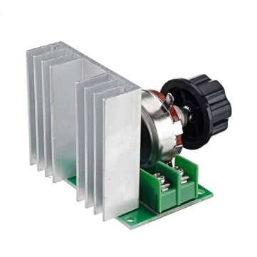 4000W SCR Electronic Voltage Regulator Speed Controller Control Board Governor Dimmer High Power Mod