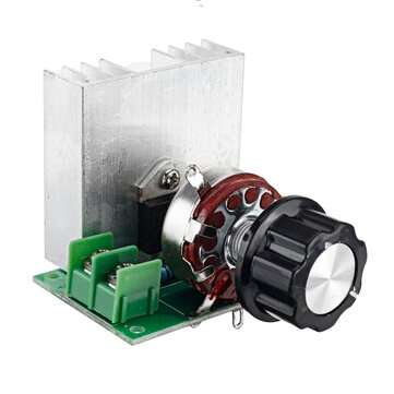 4000W SCR Electronic Voltage Regulator Speed Controller Control Board Governor Dimmer High Power Mod