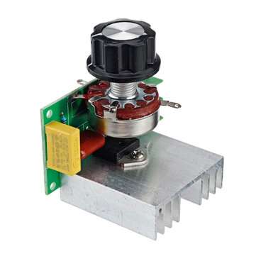 4000W SCR Electronic Voltage Regulator Speed Controller Control Board Governor Dimmer High Power Mod