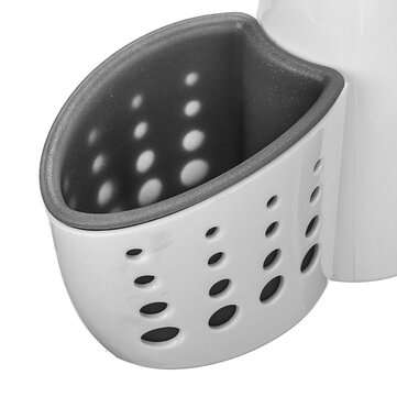400ml Soap Dispenser Storage Box Tabletop Liquid Detergent Sponge Container