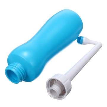 400ml Portable Sprayer Travel Plastic Bidet Bottle Personal Hygiene Bottle Bidet