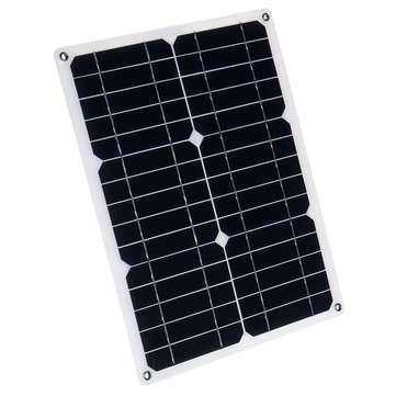 40W 18V Waterproof Mono Solar Panel Dual 12V/5V DC USB Monocrystaline Flexible Solar Charger For Car