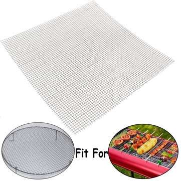 40x40cm Woven Wire 304 Stainless Steel Filtration Grill Sheet Filter 4 Mesh