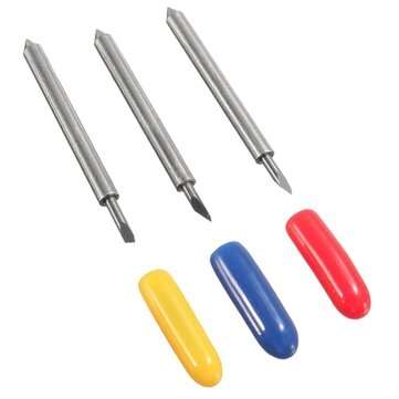 41Pcs Tungsten Steel Blade and Vinyl Cricut Cutting Plotter Holder Carbide Tungsten Blade Vinyl Film