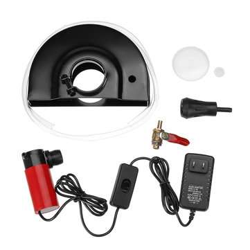 43mm Angle Grinder Guard Closed Cover With 240L/H Water Pump For 5 Inch Angle Grinder