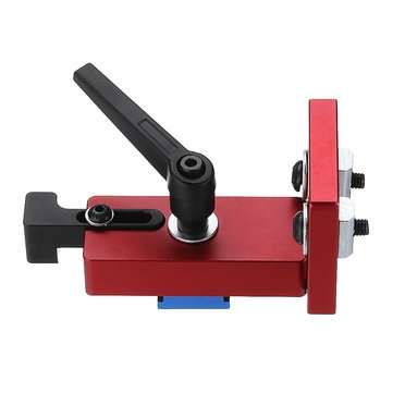45 Type Aluminium Alloy Miter Track Stop T-track Sliding Brackets For Miter Gauge Fence T-Slot T-Tra