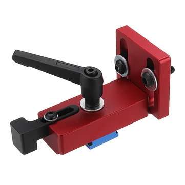 45 Type Aluminium Alloy Miter Track Stop T-track Sliding Brackets For Miter Gauge Fence T-Slot T-Tra