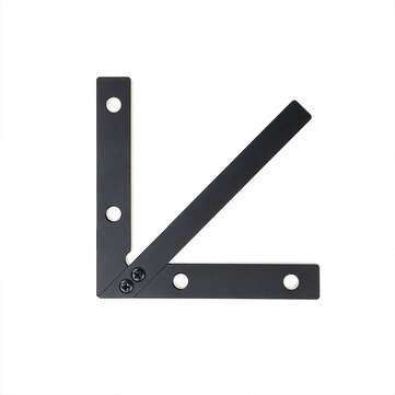 45/90 Degrees Center Scriber Right Angle Wire Gauge Aluminum Alloy Center Line Point Measurement Too