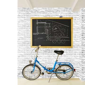 45cm*10m Wall Stick Faux Brick Wallpaper Self Adhesive Contact Paper Self-adhesive Wallpaper for Hom