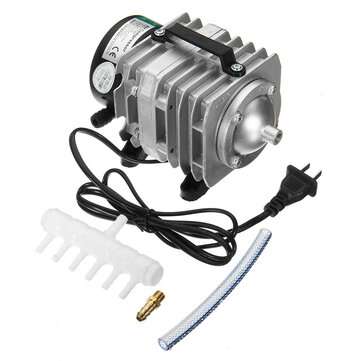 45W 220V 70L/Min Portable Electromagnetic Air Compressor Air Pump For Aquarium Hydroponic Systems