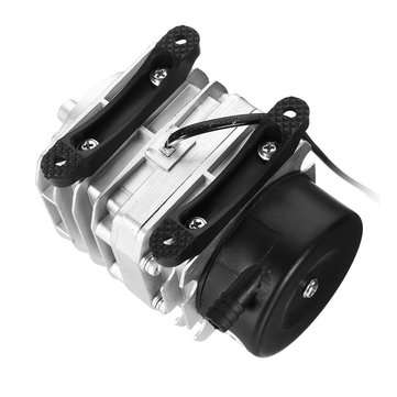 45W 220V 70L/Min Portable Electromagnetic Air Compressor Air Pump For Aquarium Hydroponic Systems
