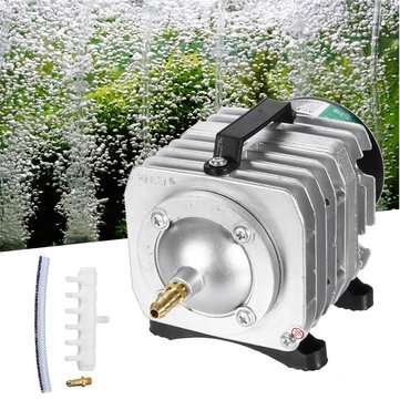 45W 220V 70L/Min Portable Electromagnetic Air Compressor Air Pump For Aquarium Hydroponic Systems