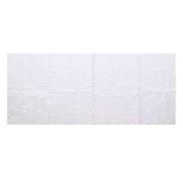 45X100cm Frosted Glass Film Privacy Scroll Flower Window Static Cling