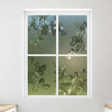 45x200cm Frosted Frost-Proof Glass Film Sticker Bedroom Bathroom Toilet Kitchen Glueless Privacy Dec