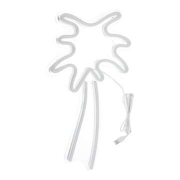 47cm Coconut Tree LED Neon Sign Light Bar Bedroom Wall for Room Home Party Gift Wedding Decoration