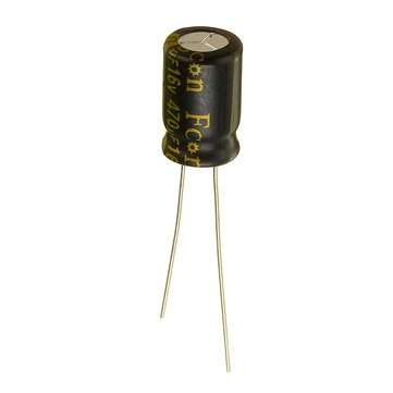 470uF 16V 105C Radial Electrolytic Capacitor Component 8 x 11 mm