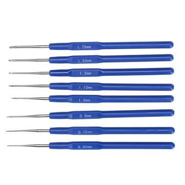 47PCS Weaving Tools Knitting Tool Kit Crochet Needle Hook With Box Sewing Sets