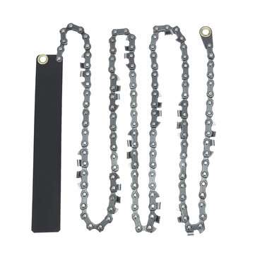48 Inch High Reach Tree Hand Rope Chain Saw Blades Pocket Chainsaw Branch Tool