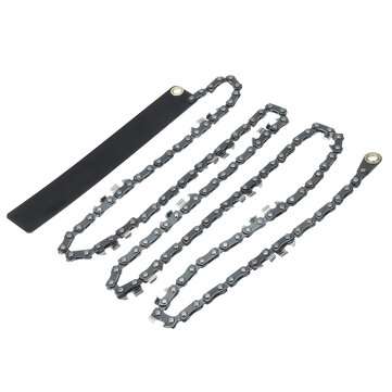 48 Inch High Reach Tree Hand Rope Chain Saw Blades Pocket Chainsaw Branch Tool