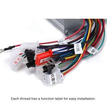 48/60/64V Brushless Motor Controller E-bike Scooter Mobility Scooter