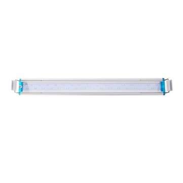 48.5CM Aluminum Adjustable LED Aquarium Light  Fish Tank Panel Lamp Blue+White AC220V