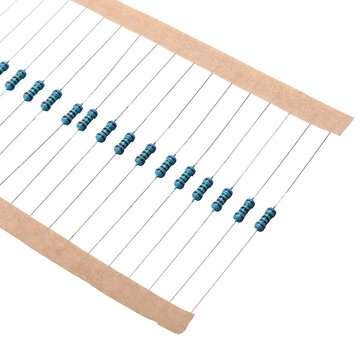 480Pcs 1K-9.1K Five-color Ring Resistance Metal Film Resistance Package 1% Precision
