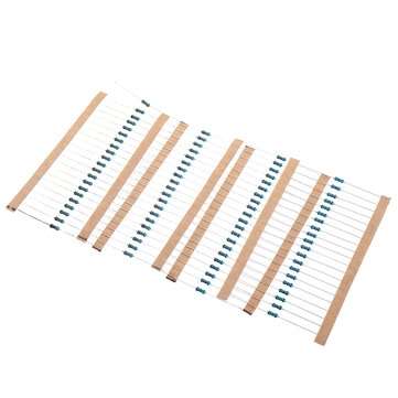 480Pcs 1K-9.1K Five-color Ring Resistance Metal Film Resistance Package 1% Precision