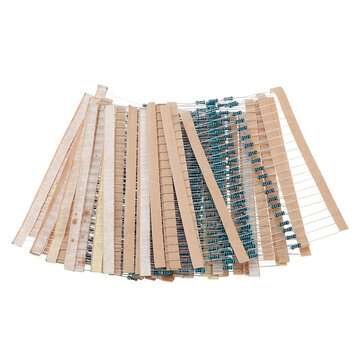480Pcs 100R-910R Five-color Ring Resistance Metal Film Resistance Package 1% Precision