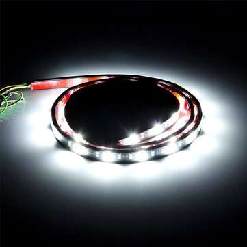 48Inch Double Row LED Tailgate Light Bar Strip Reverse Stop Turn Red/ White for Truck SUV