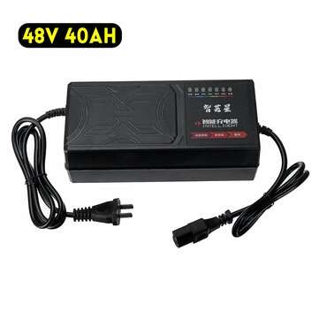 48V 40AH/60V 40AH/72V 40AH 7-Light Electric Vehicle Battery Charger Adapter (VOLTAGE: 48V)