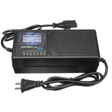 48V/60V/72V 20A Electric Vehicle Charger With 7 Light Display Power Display Current (VOLTAGE: 48V)