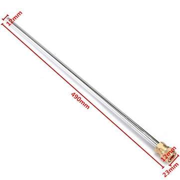 49CM High Pressure Cleaner Extension Rod Washer Spray Rod For Water Pumps 3000PSI